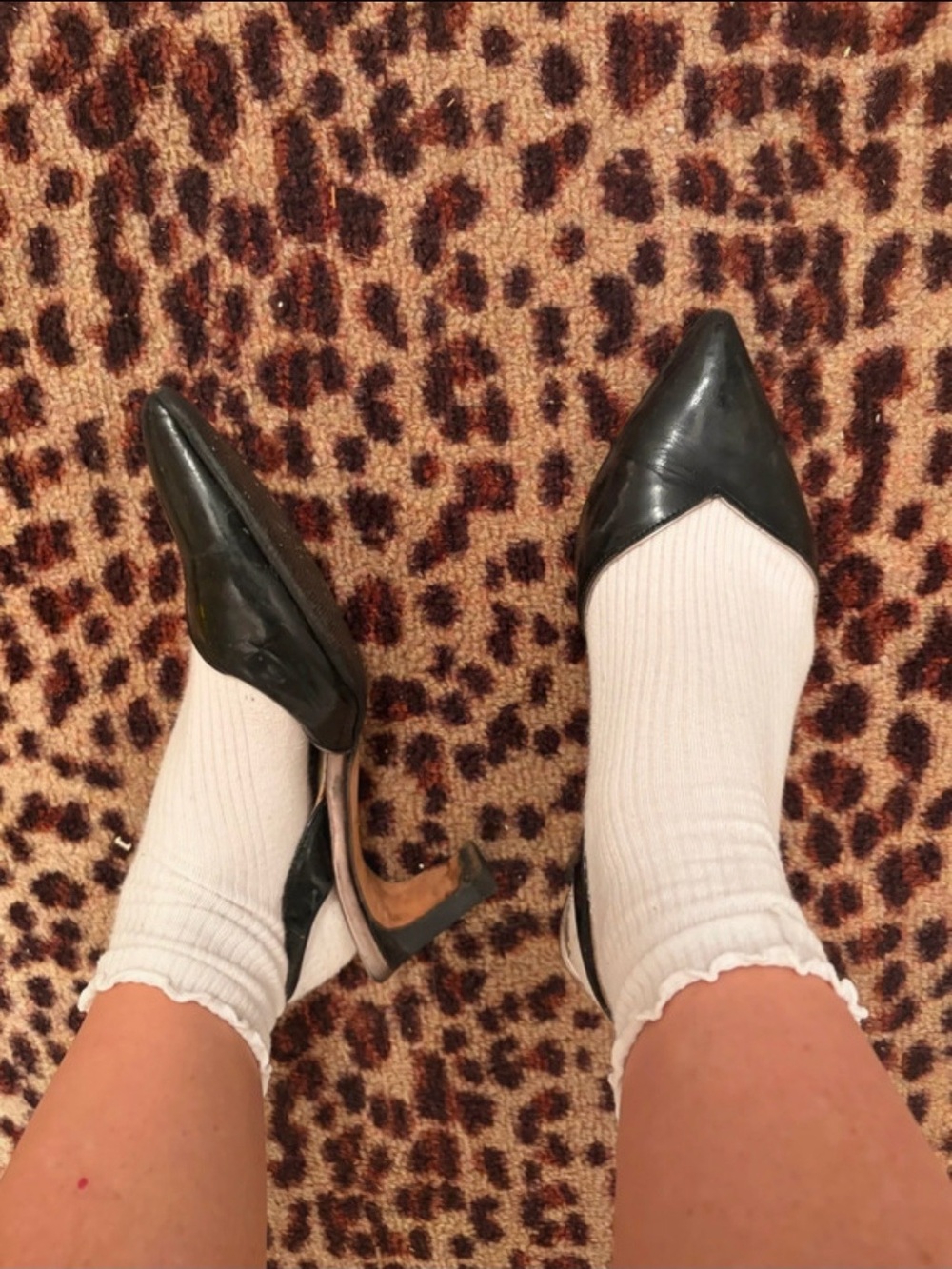 Black Dressy Kitten Heels